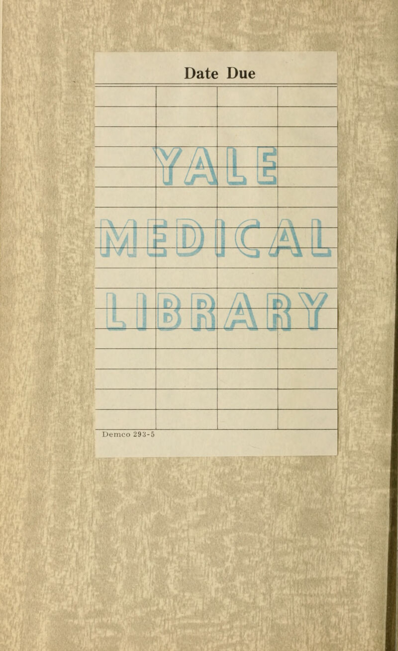 Date Due | 1 i j 1 1 Demco 293-5