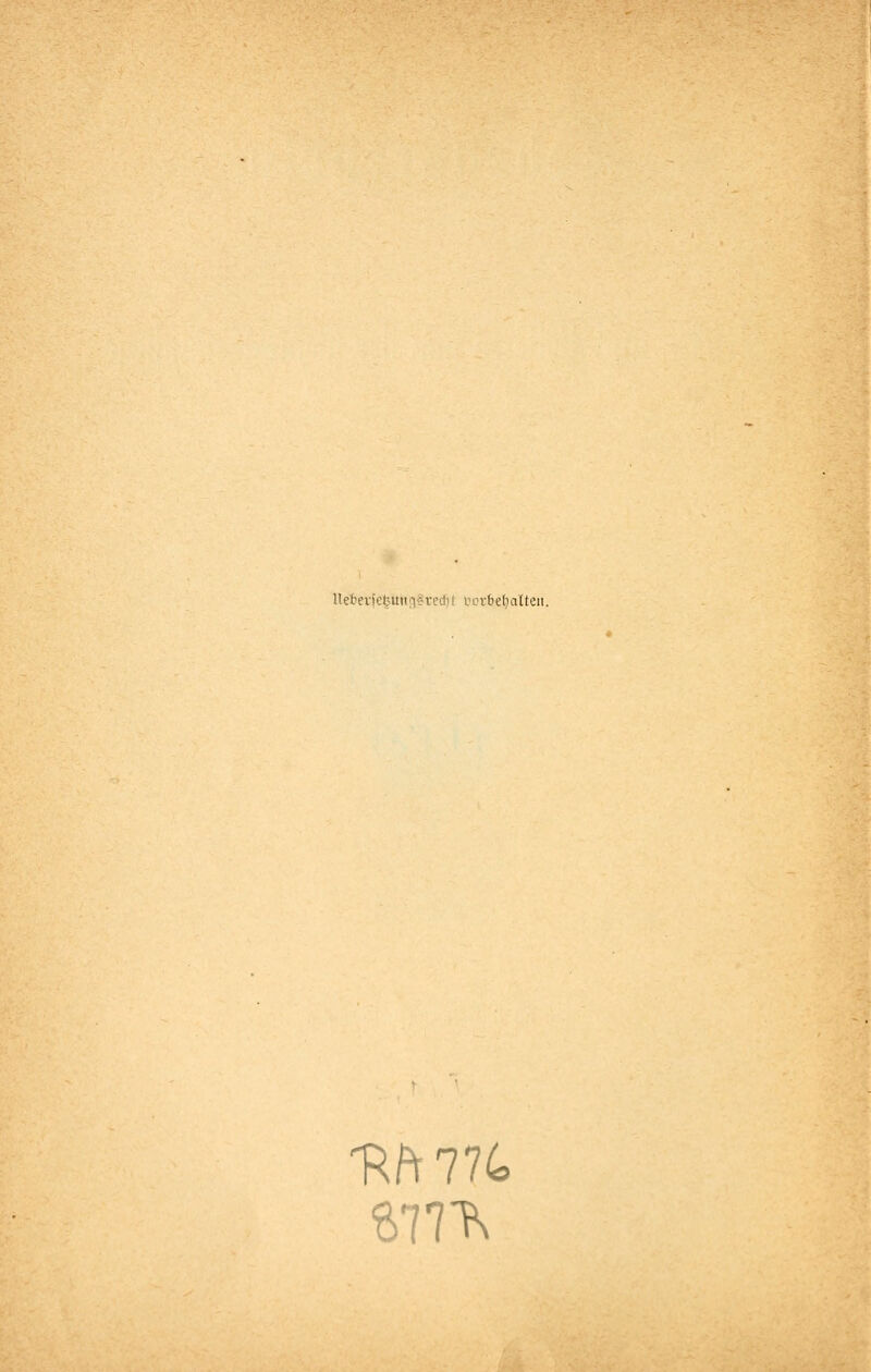 llefeecfe^ittigftedjl dorfceljatteti. TO774,