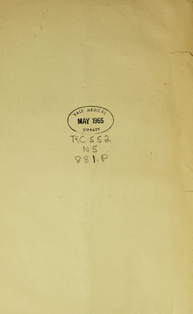 ( MAY 1965 N S . 9<£ VP