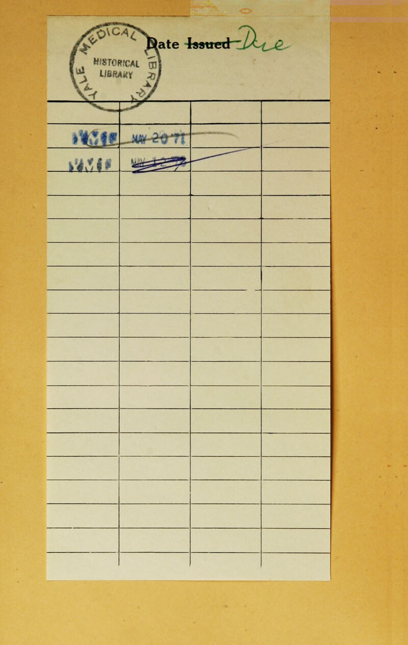 *T\ u^ f HISTORICAL ml hsstieu _/^C ^ **5i£ JW. W,f* i^G^??^3£'