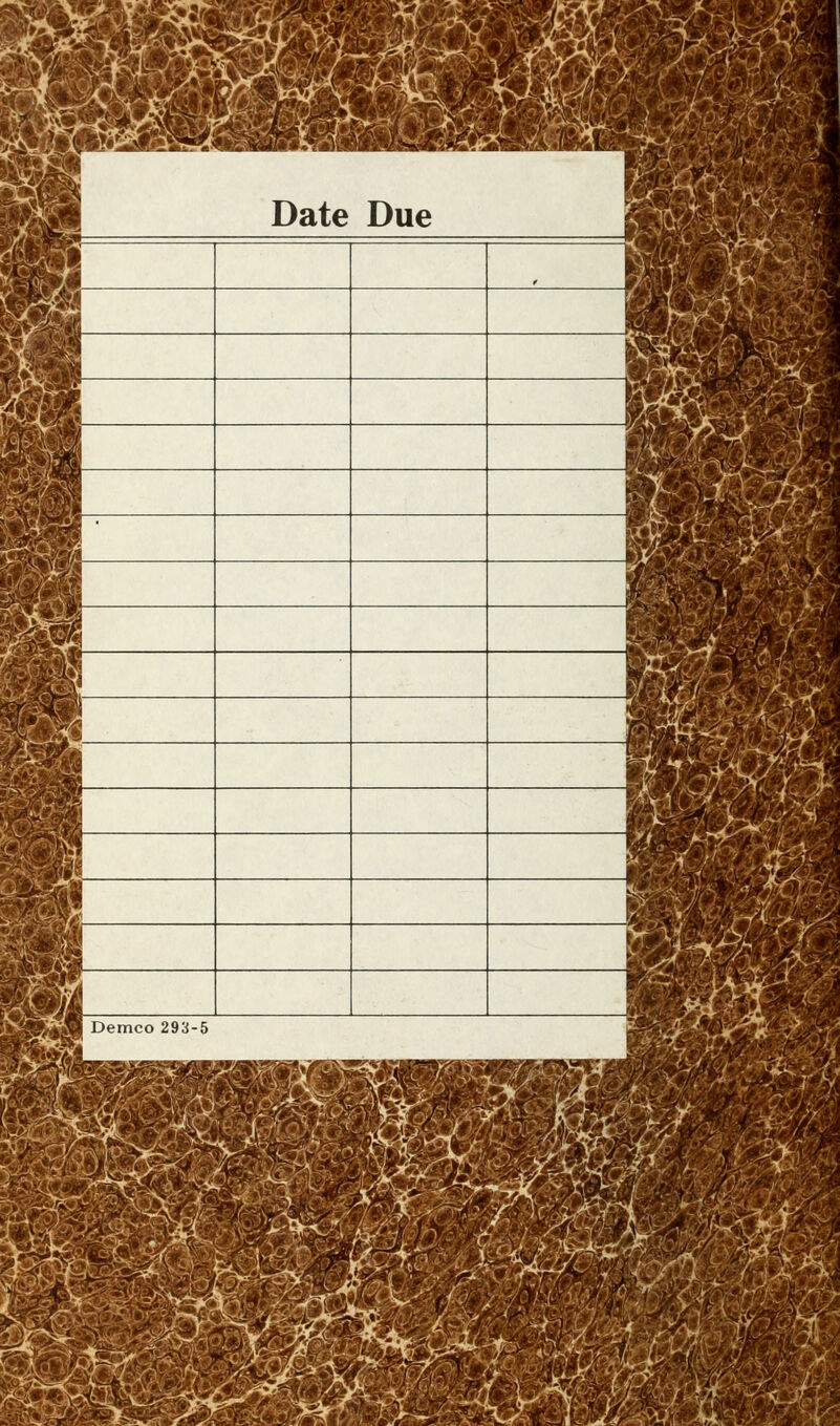 m3 Demco 293-5 ;^tl ,*J; Date Due ■^H WM v, ■ ' }>^_ u ^H ^^■1 | ■1^1 ■ ■■■ ^^^| ■ i^^H ■o ^■H ^■H ■ i ^^^H I^HI ■!■ ^H | ^■H ■ ^H ■■■ HHI ■■■ ■ | Ulfe «# m m& >W ^£[ mm