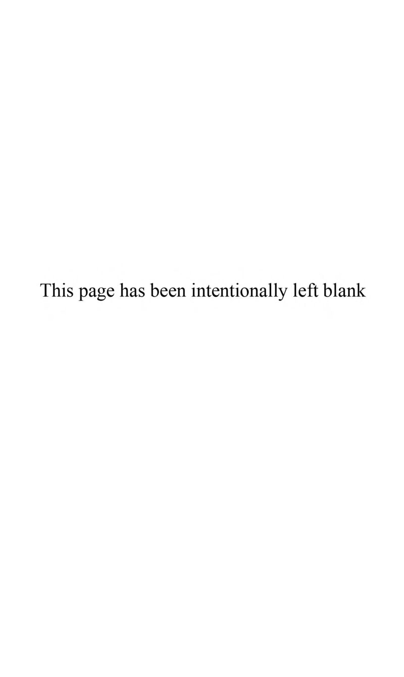 This page has been intentionally left blank