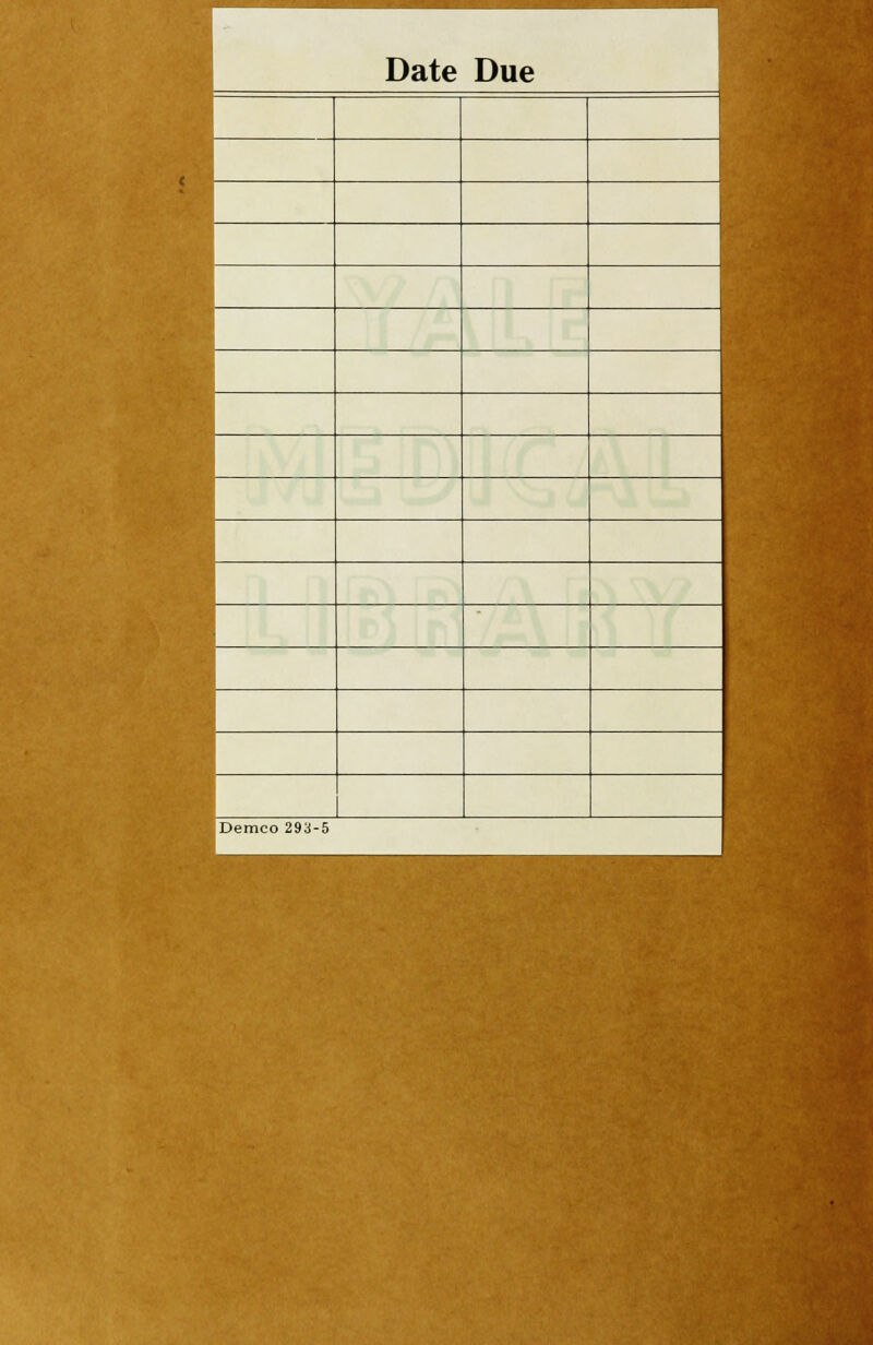 Date Due JDemco 293-5