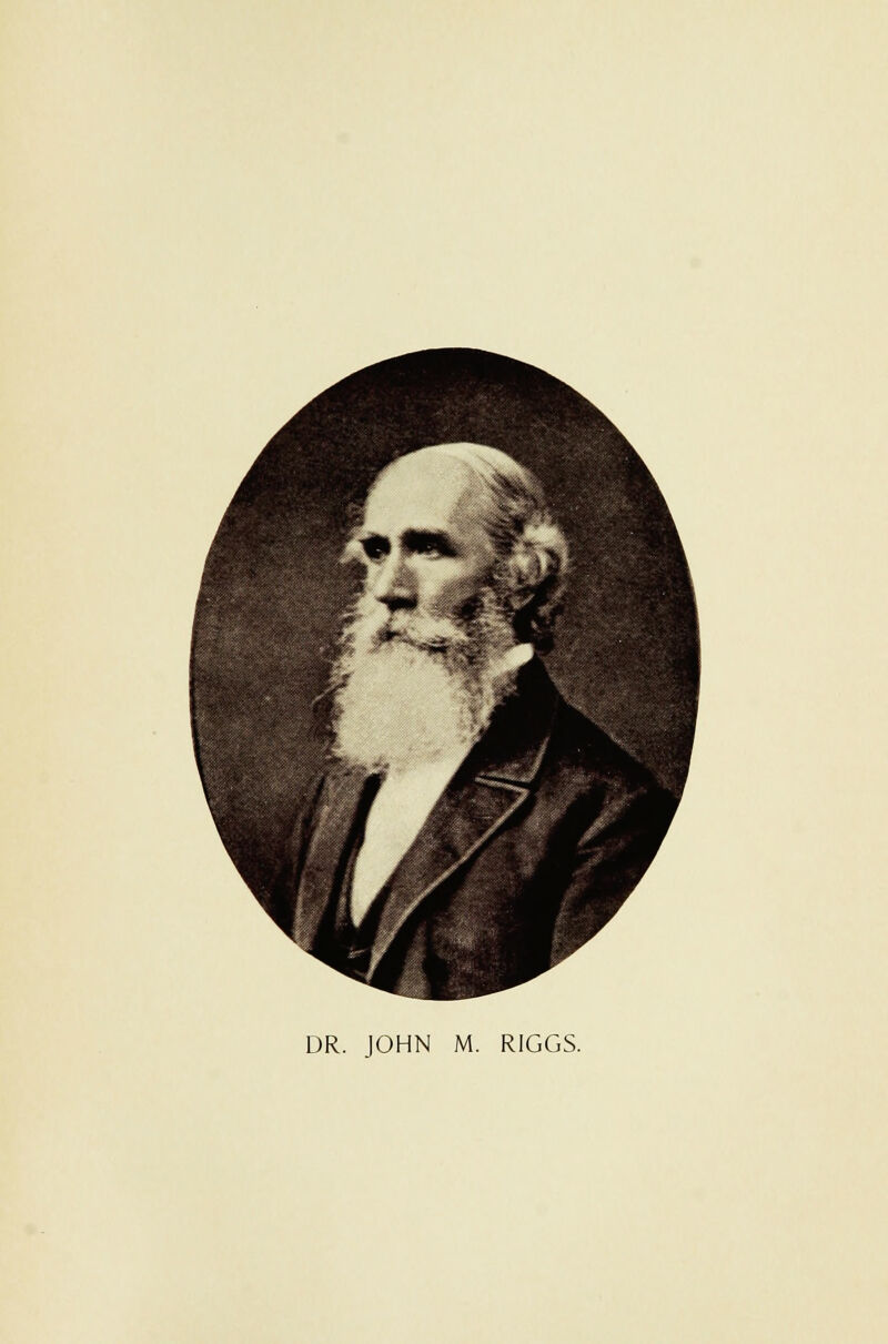 DR. JOHN M. RIGGS.