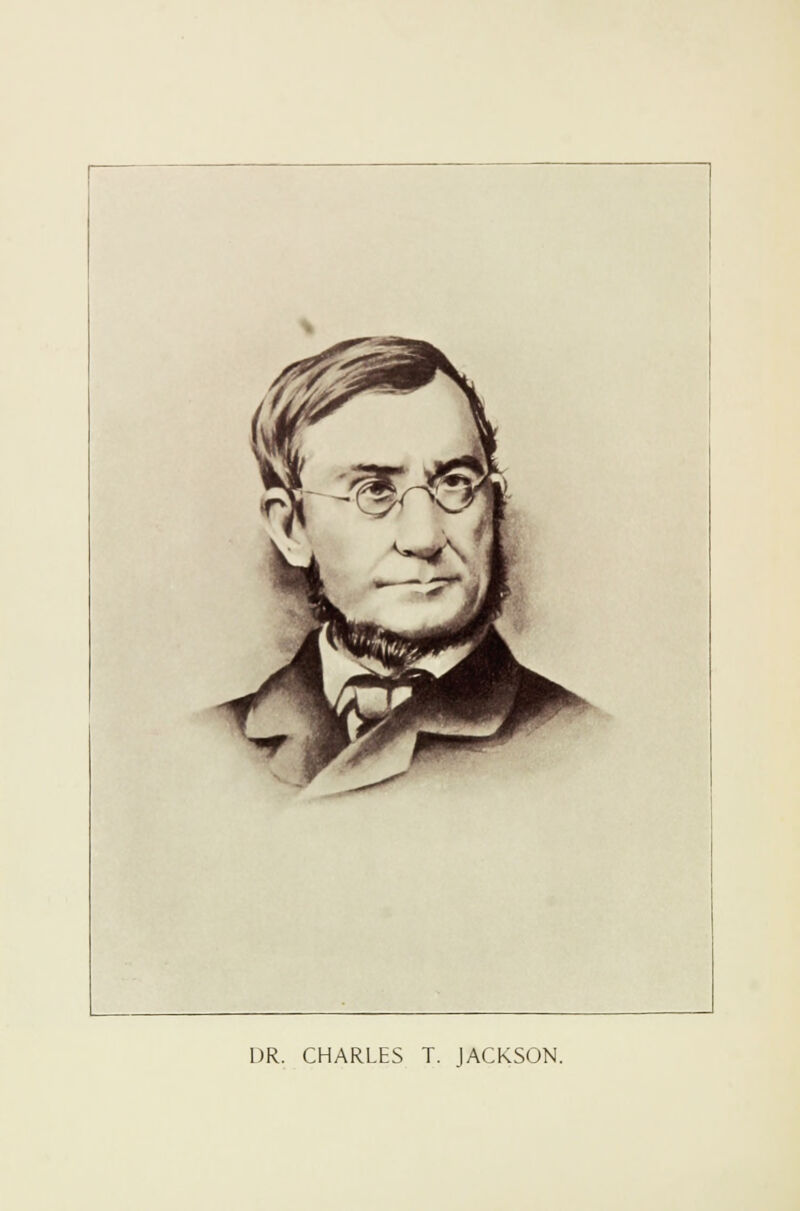 DR. CHARLES T. JACKSON.