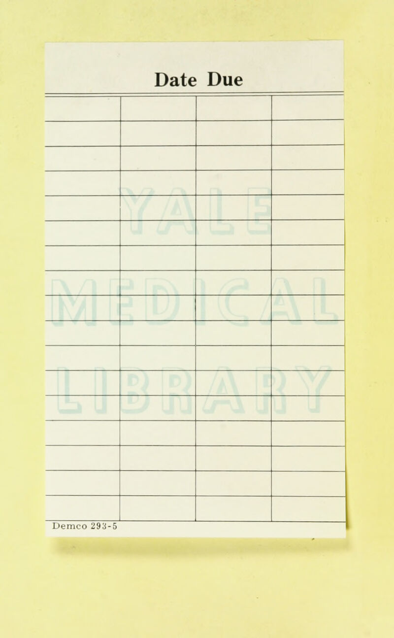 Date Due Demco 293-5