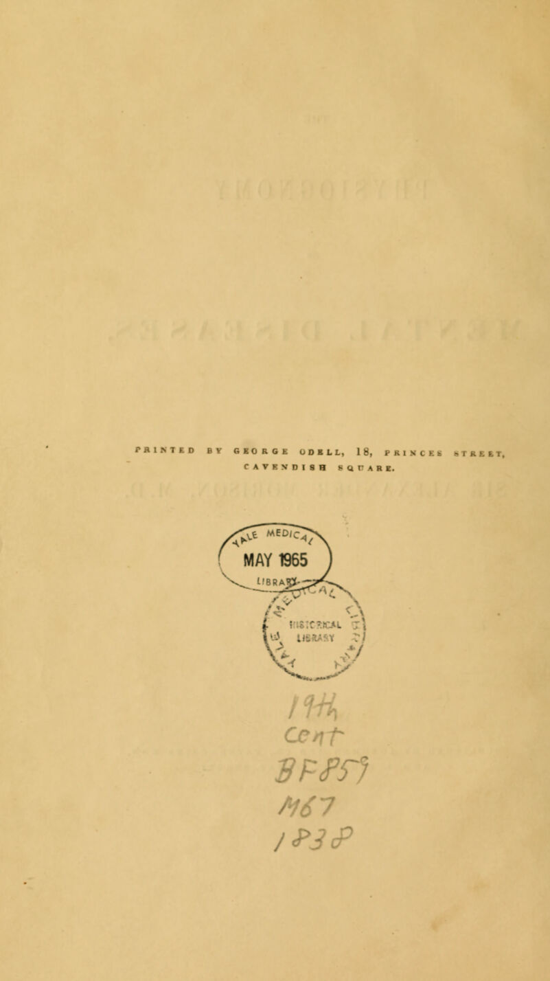 PAINTED BV GEORGE UDELL, 18, PK1- R E E T, CAVENDISH SQI'ARE. .. dJJ o mi JP3P