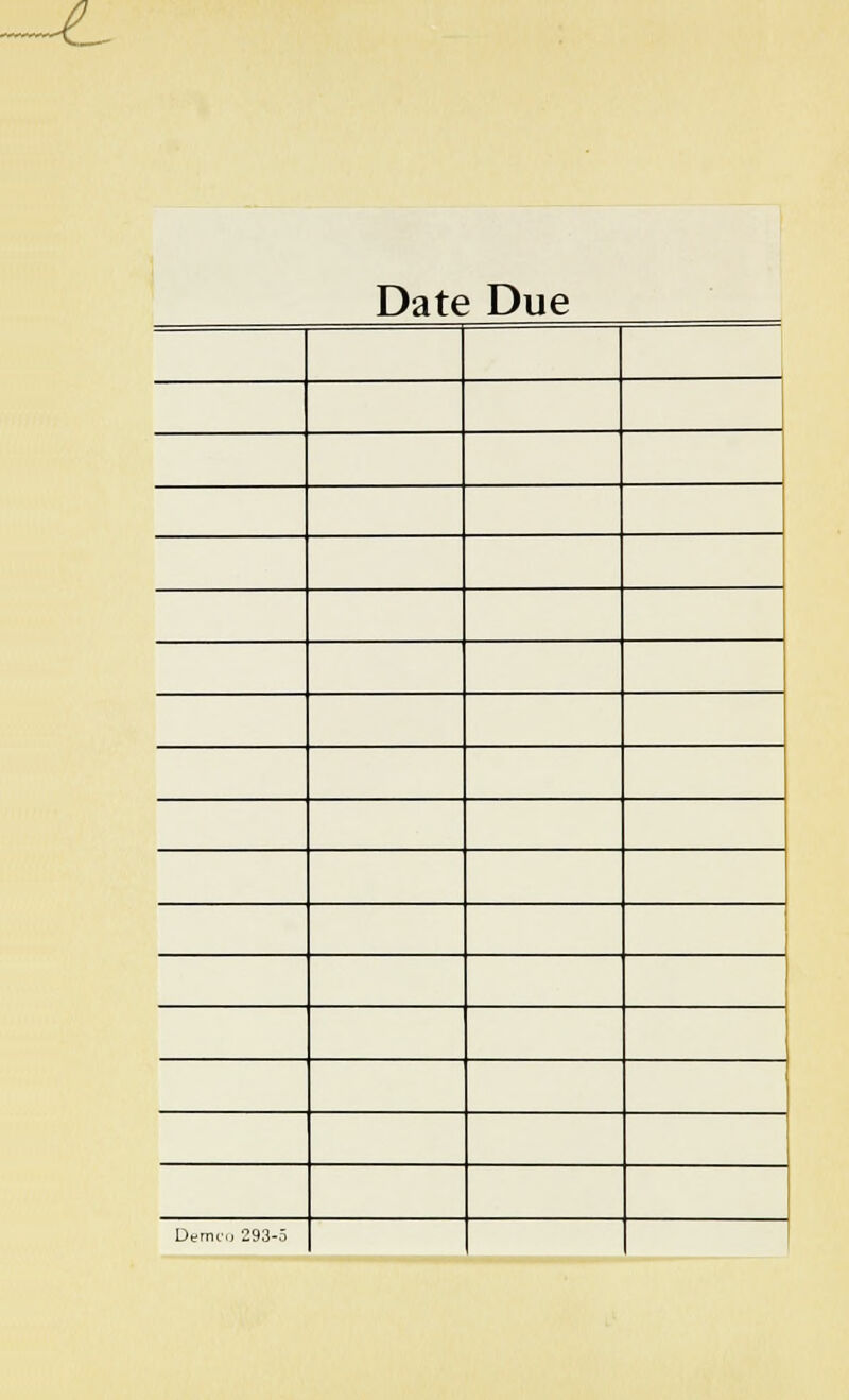 Date Due Dtracu 293-5