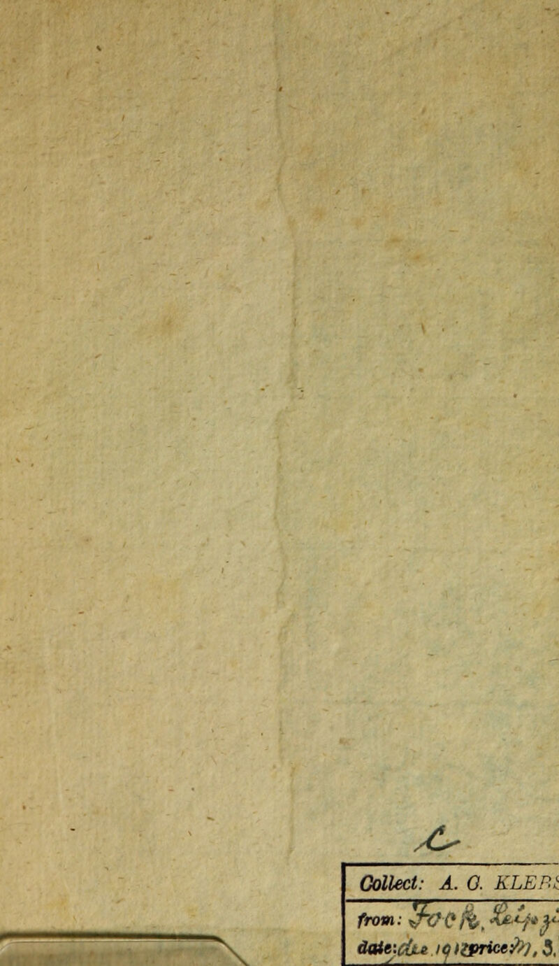 Collect: Ä. 0. KLEP.i