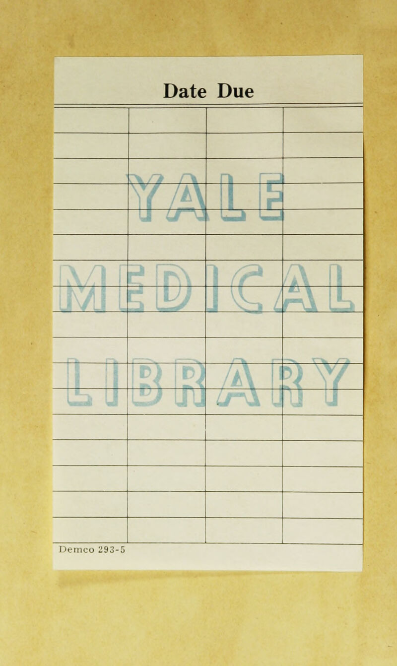 Date Due Demco 293-5