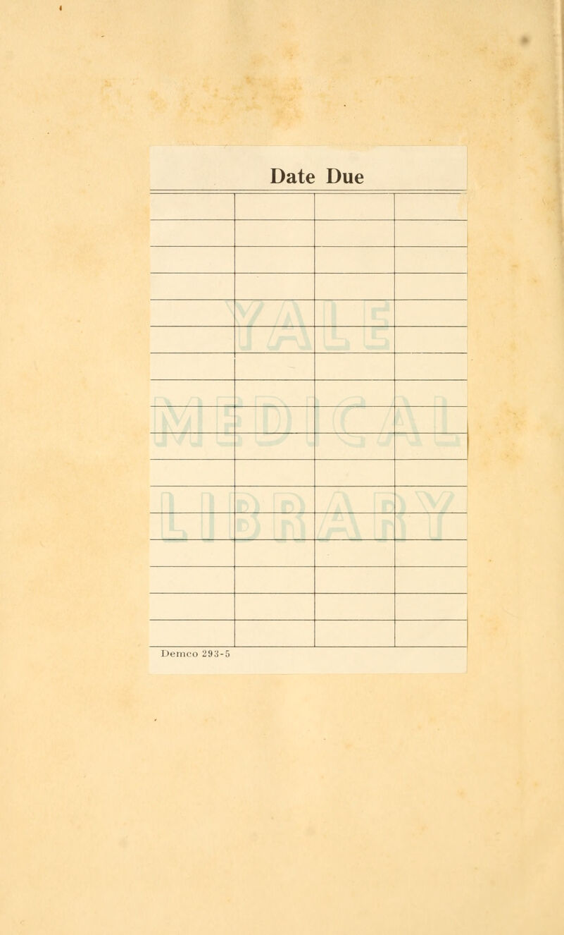 Date Due Demco 293-5