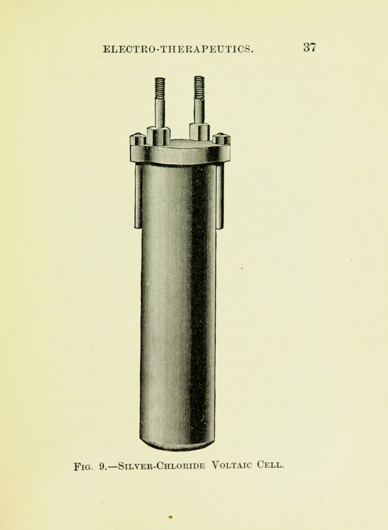 Fig. 9.—Silyer-Chloiude Voltaic Cell.