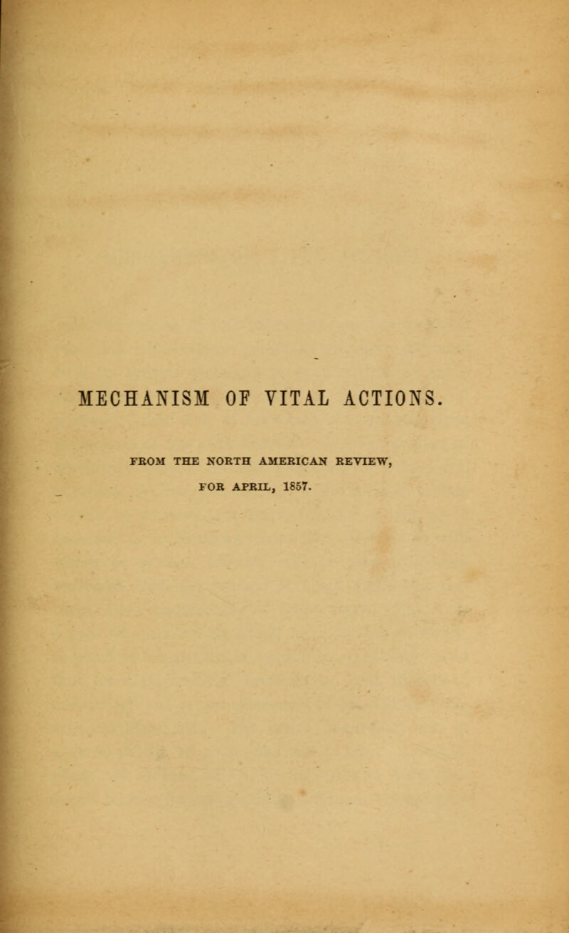 FBOM THE NORTH AMERICAN REVIEW, rOR APRIL, 1857.