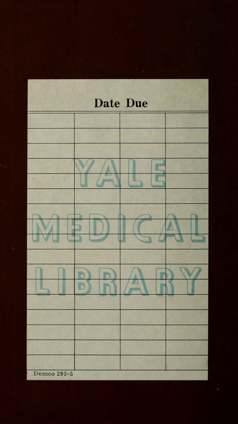 Date Due Demco 293-5 ■
