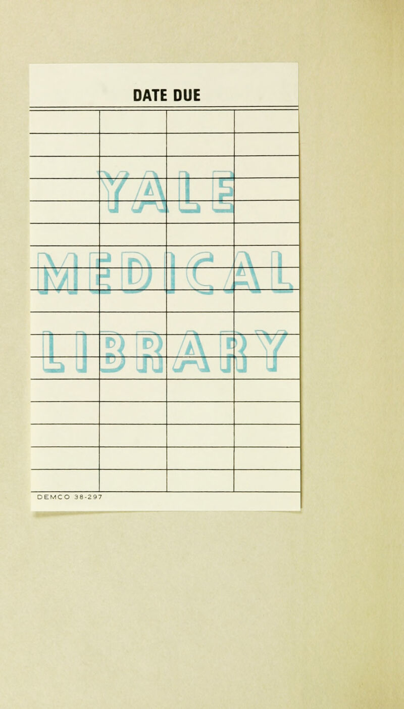 DATE DUE DEMCO 36-297