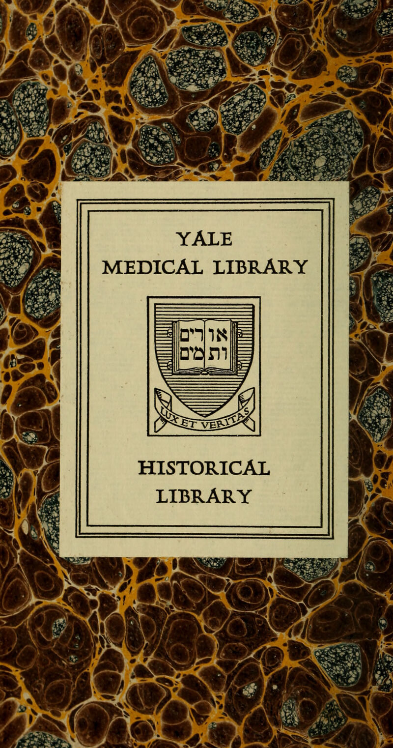 K>5 YALE MEDICAL LIBRARY mmM