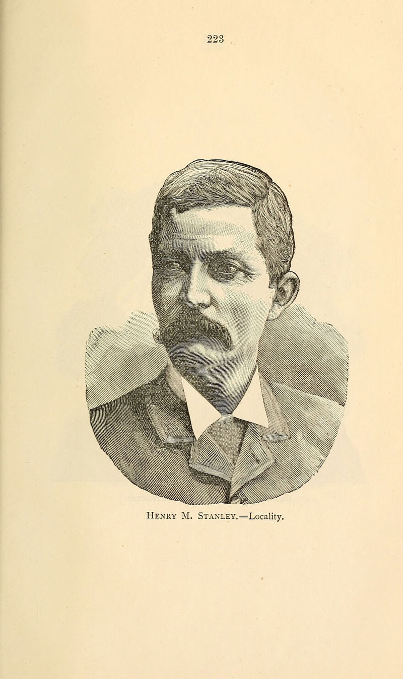 Henry M. Stanley.—Locality.