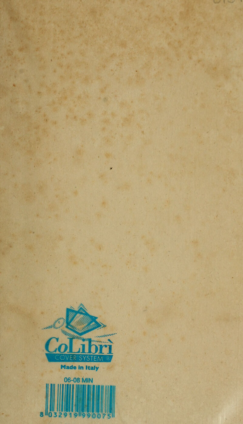 ..v.-rf'X;.-' CoLihri .OVER SYSTEM Made in Italy 06-08 MIN ill 80 3 2919'I9900 7 5