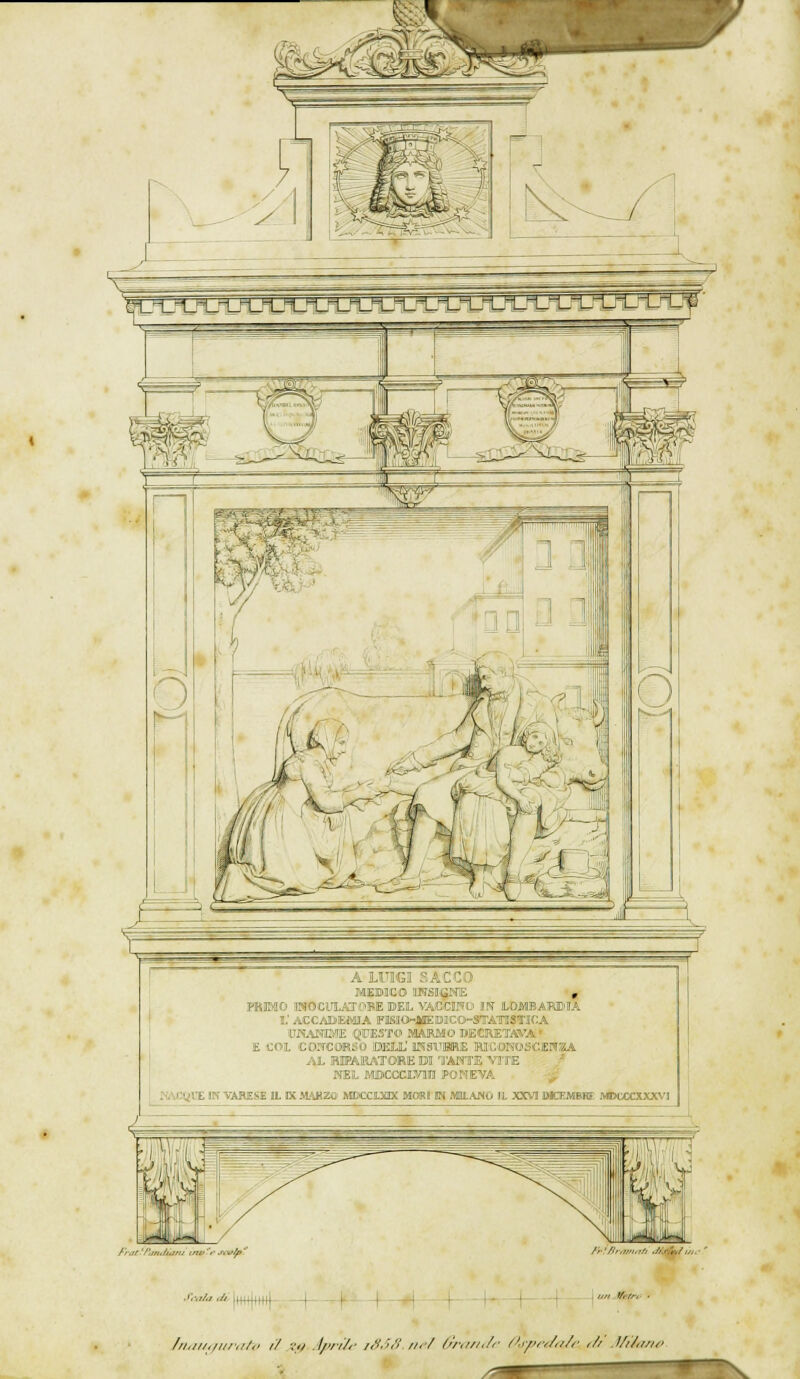 A LUIGI! MEMCD 117. , ■ . I «E BEL WUÌcOTO IN LOMBARDIA 1,'ACi I '.i D UE i EST i MB RIMO 9 ' . i i mi a mstil irsuurue w i . J, RIPARATORE DI TANTE, \ I ITE NEI MDOOCIS IH ! ' I !~ VARESE IL KMANZO MDCCLXDC MORI IN «ULANO IL JOM IMCE1WBRE MDCCCXXXV1 // '/A,////,/// .//■■',,/„ Inaugurato 1/ ■;</ Aprile iSóS nel Granile ffypedale, di llil,im>