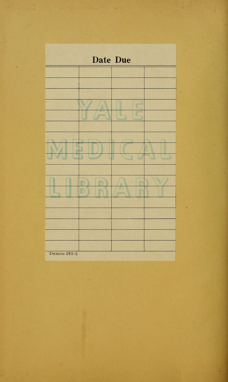 ■ Date Due Demco 293-5