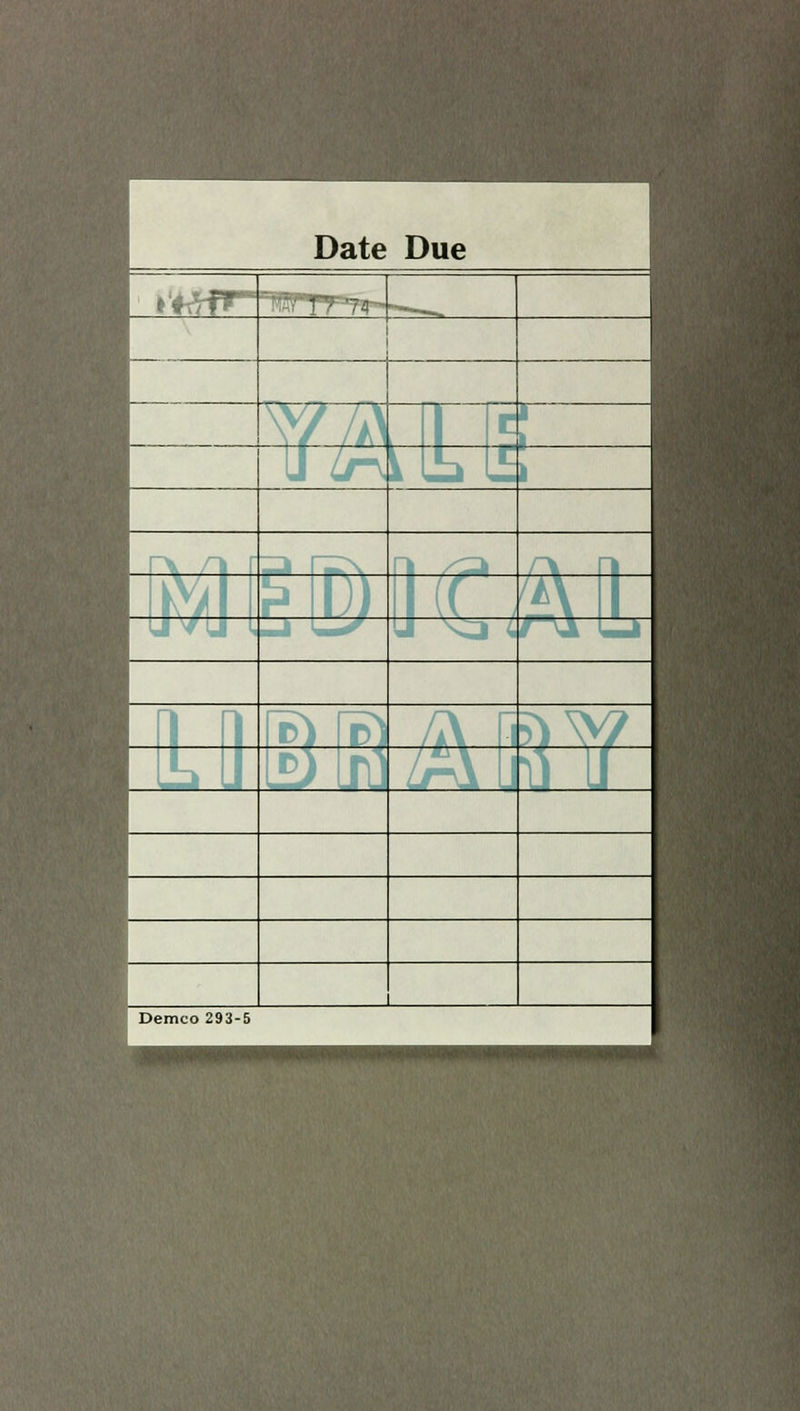 Date Due *'*rHT ■>-■ -- 1 ^m i 1 r r~ If lr\ n r\ r> J fz A * J ^J 4 r\X i ^ W7 Demco 293-5