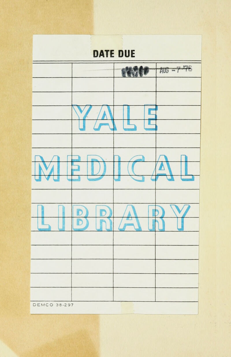 DATE DUE iww»- AUG -/■'- y/A i e 1 If (A rv /~i ^ r=v f\ n m > J) A Li/J L aJ U^^ ■■ >S^Jj % < A lit >*^7 U LI DEMCO 38-297