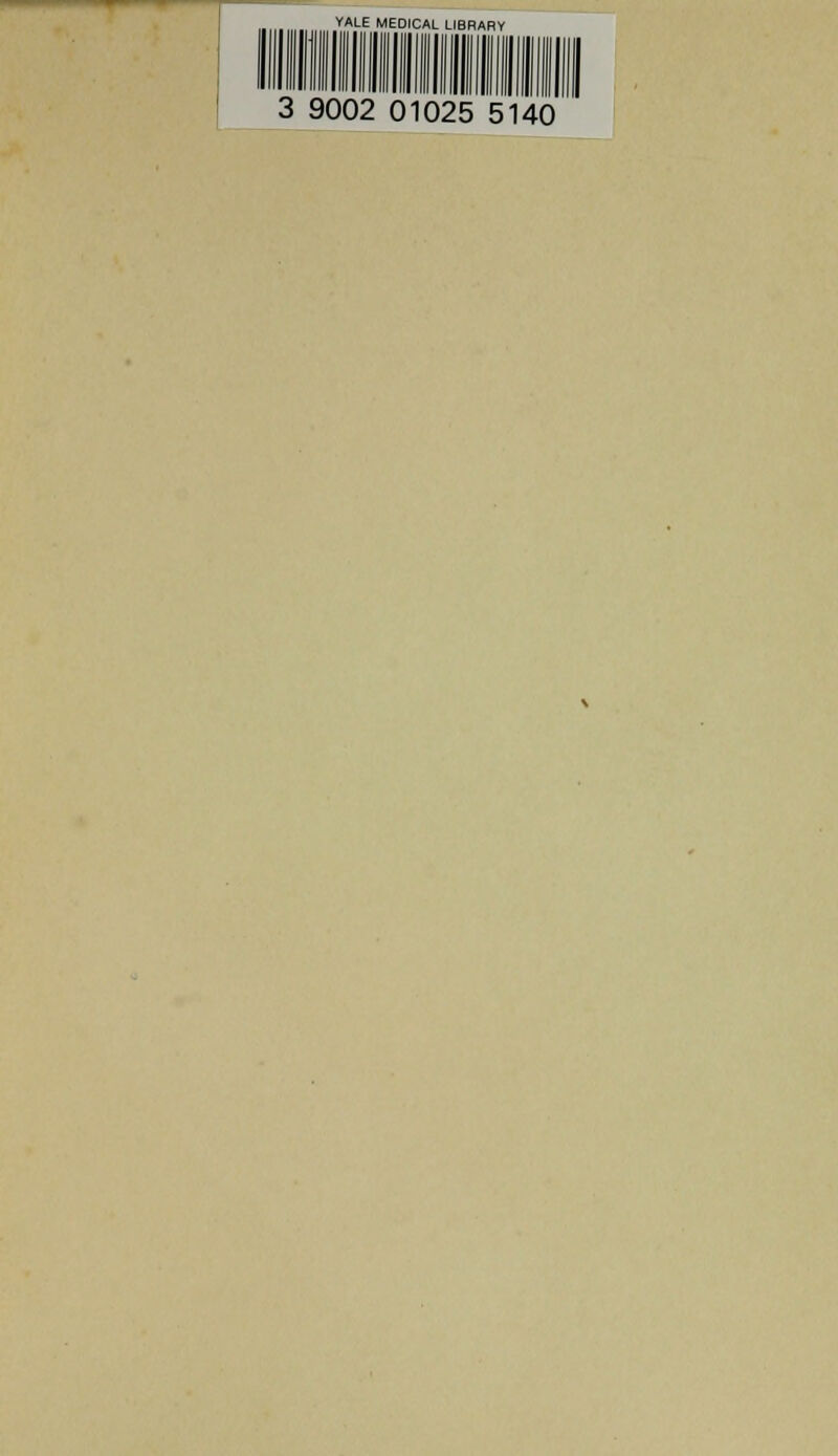 VALE MEDICAL LIBRARY 3 9002 01025 5140