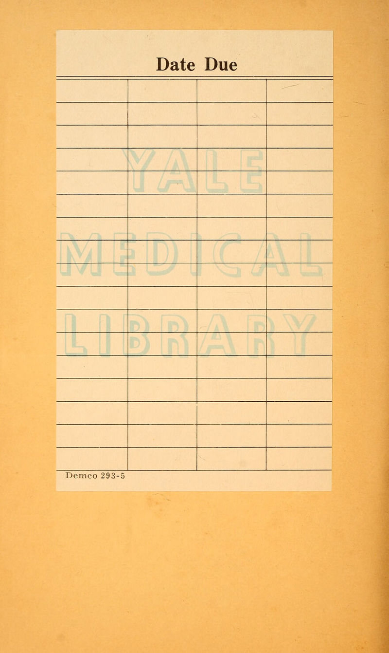 Date Due Demco 293-5