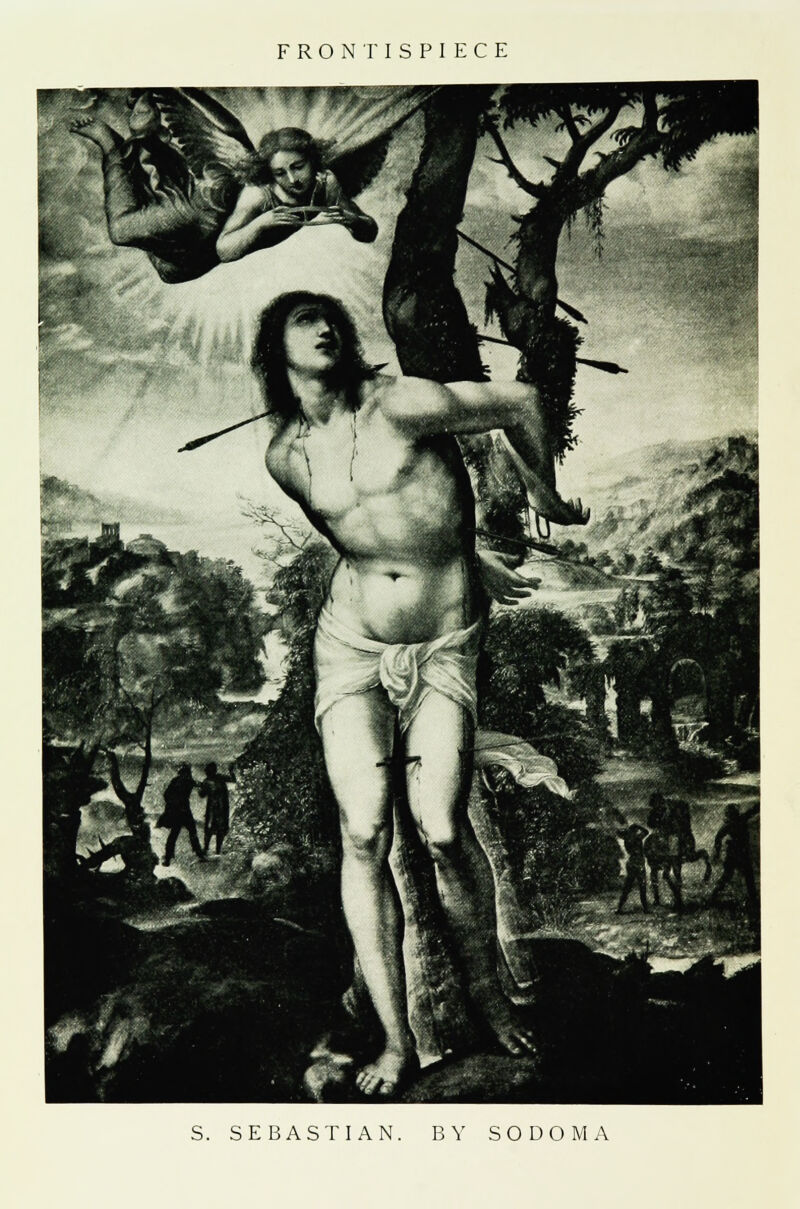 FRONTISPIECE S. SEBASTIAN. BY SODOMA