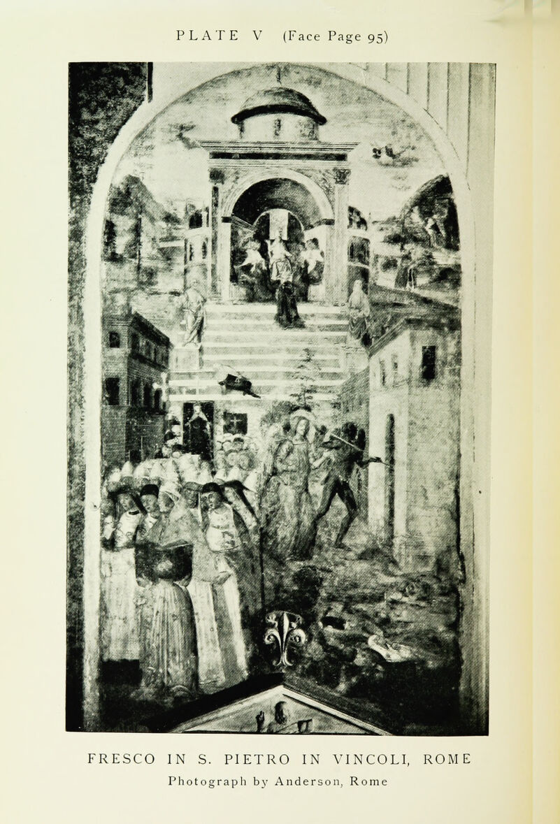FRESCO IN S. PIETRO IN VINCOLI, ROME Photograph by Anderson, Rome