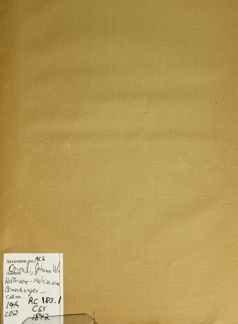 Accession no.P*-** JC^