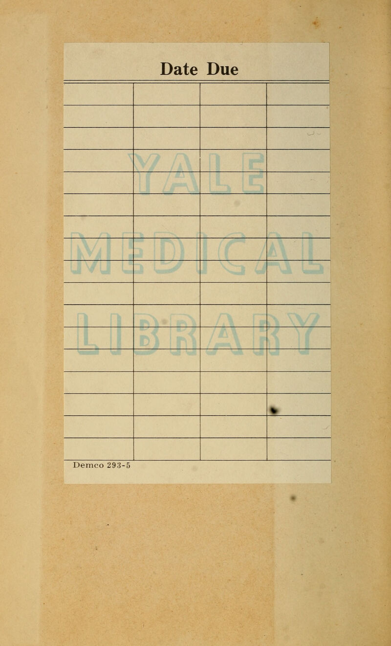 Date Due -1 % Demco 293-5
