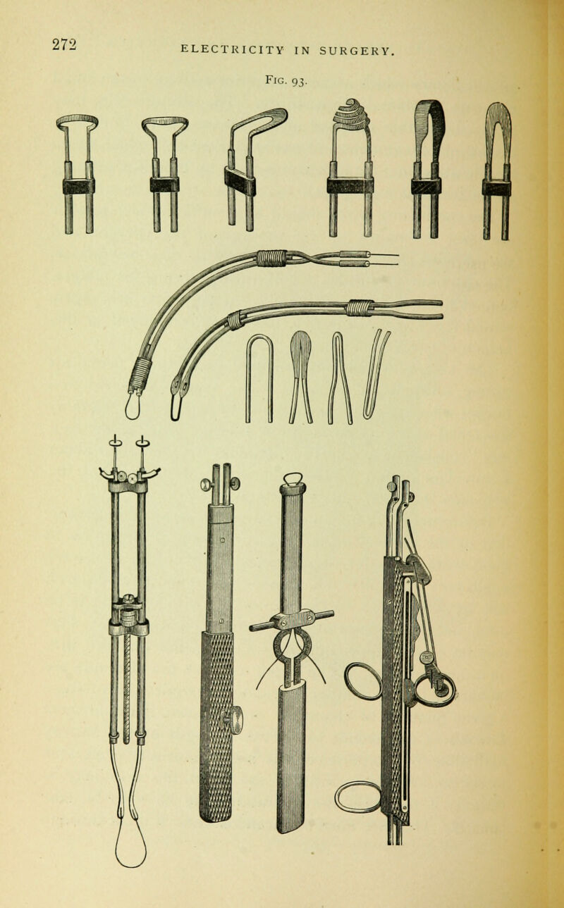 ELECTRICITY IN SURGERY. Fig. 93.