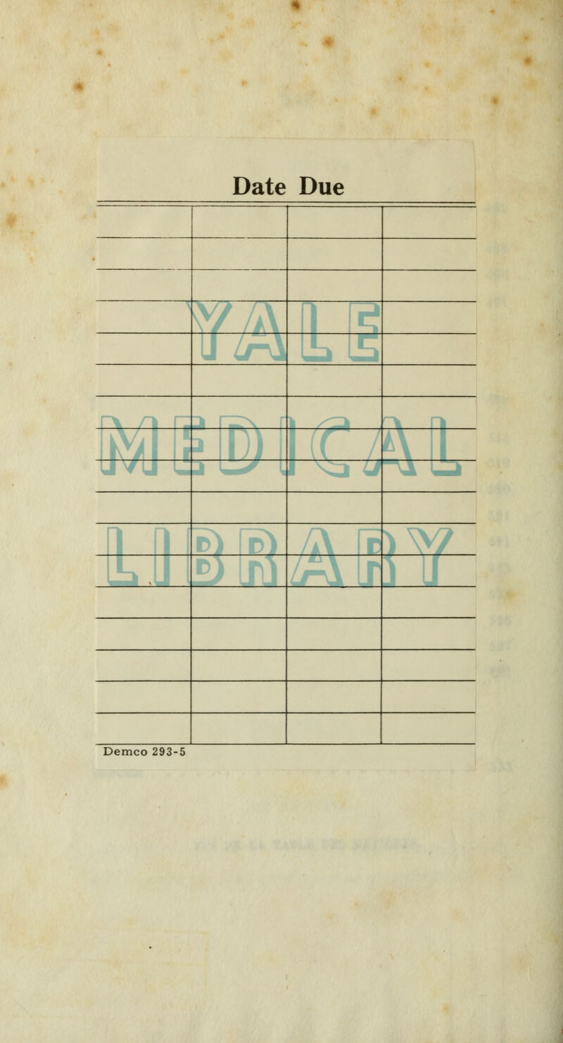 Date Due Demco 293-5