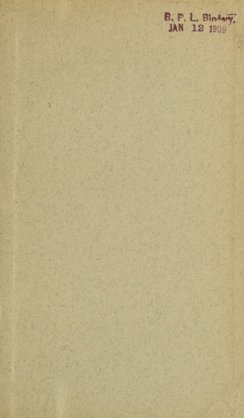 B, P. L. WinA*iyt MN 12 1909