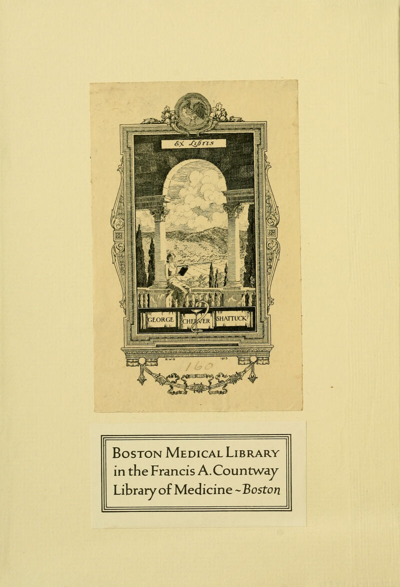 Boston Medical Library in the Francis A.Countwdy Library of Medicine -Boston