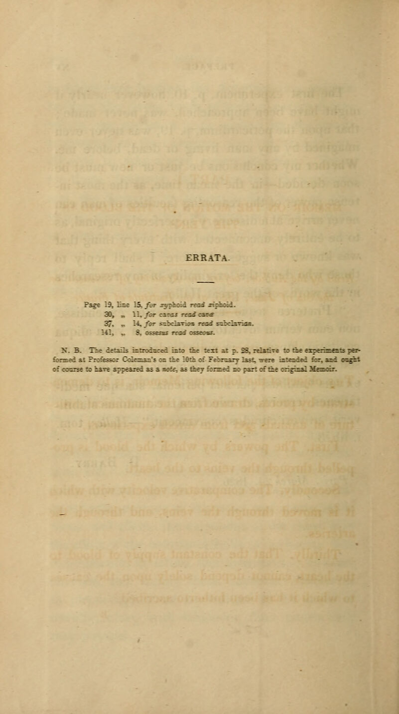 ERRATA :;;; '.?. Lie '.i -'. ■ :;::::: •;;:'.-.:::;:, 30, » 1L for canst read ease 37, » U, /w ssbelsvios raarf sabdariaa. 141, „ 8, asset** rearf assets*. H. B. r-r details irtr:.i-:ed ->:o tie sk it -. 23, relative to tie expeiisseE per- :; —ri i: ~::'ts>:: :!;-■.- ; :- :i? M-ti ::' 7r:r-;— Lut. -;re -teiie-i :'::. ii: --?-'•