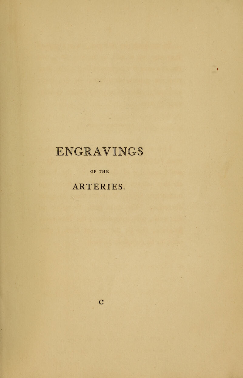 OF THE ARTERIES. C