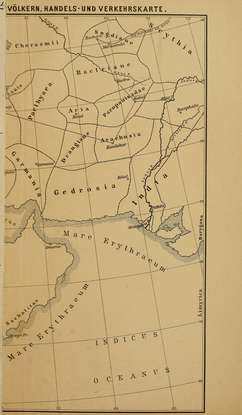 -VÖLKERN, HANDELS-UND VERKEHRSKARTE .