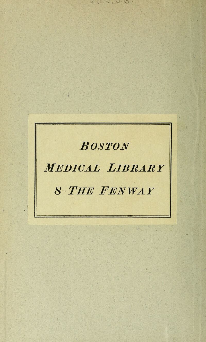 Boston medical libbaby 8 The Fenwat