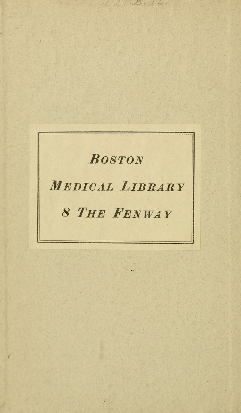 Boston Médical Libbaby S The Fenway