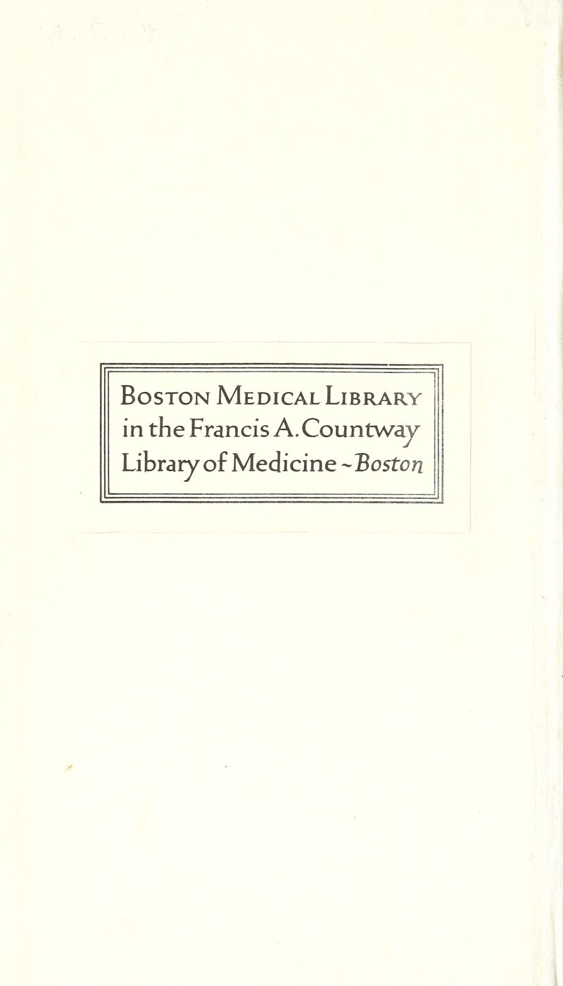 Boston Médical Library in the Francis A. Countway Library of Medicine -Boston