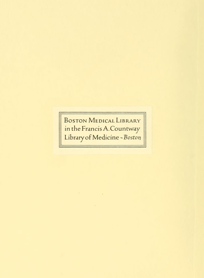 Boston Médical Library in the Francis A. Countway Library ofMedicine -Boston