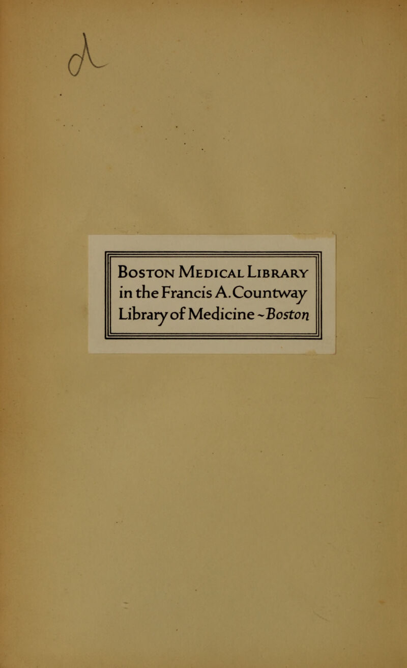 Boston Medical Library in the Francis A.Countway Library of Medicine -Boston