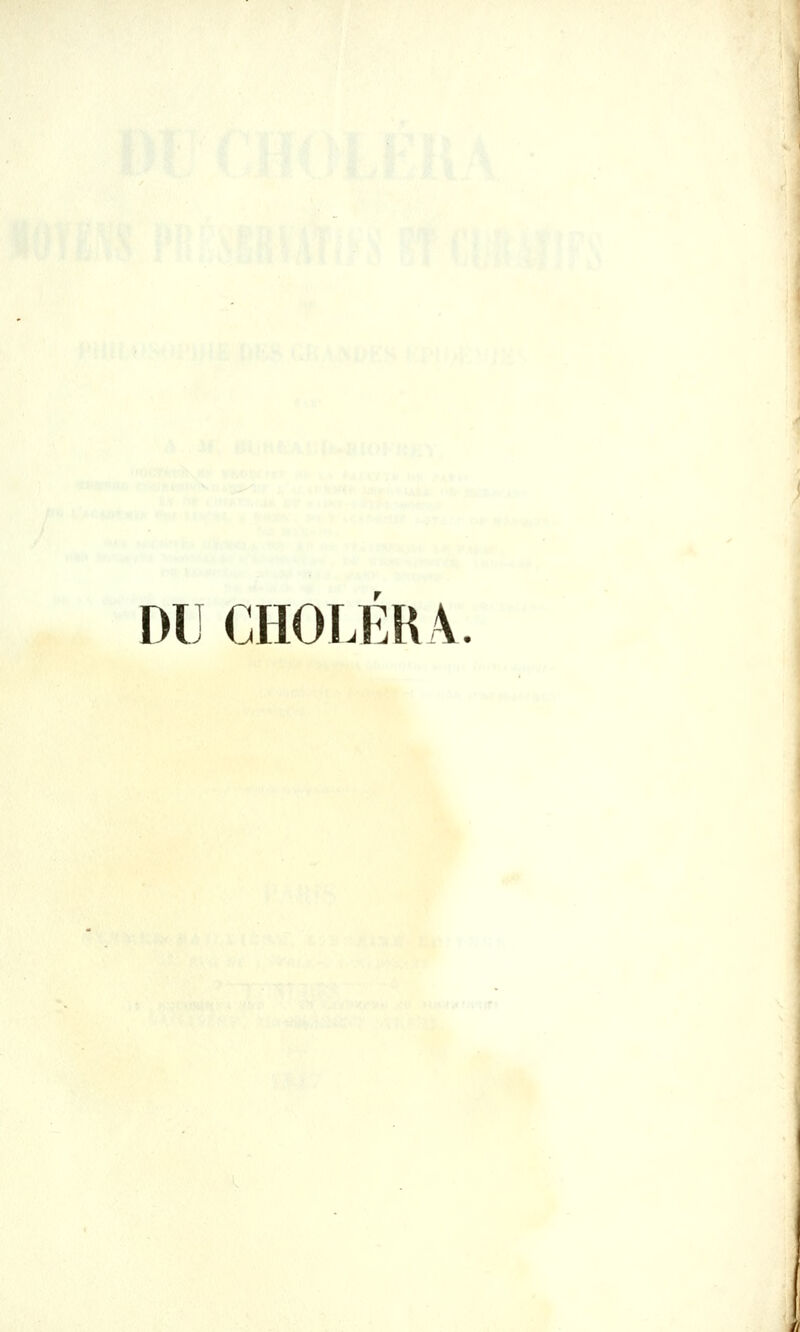 DU CHOLEKA.