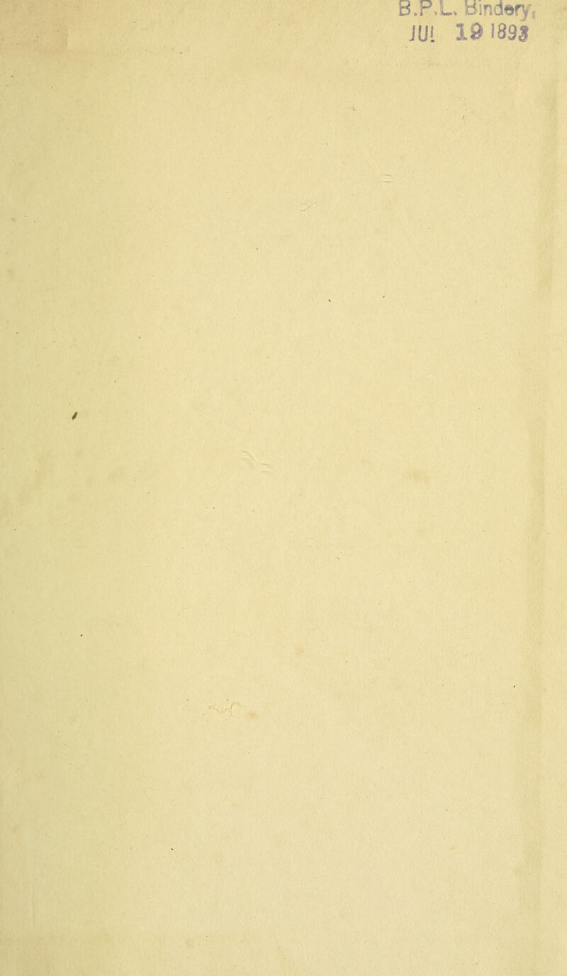 B.P,L, Bmdery, JUi 19 1891
