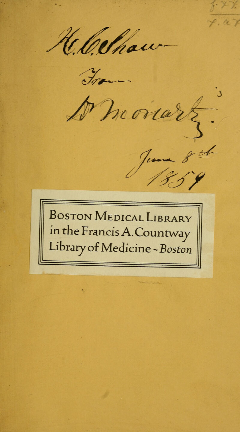 Boston Medical Library in the Francis A. Countway Library of Medicine -Boston