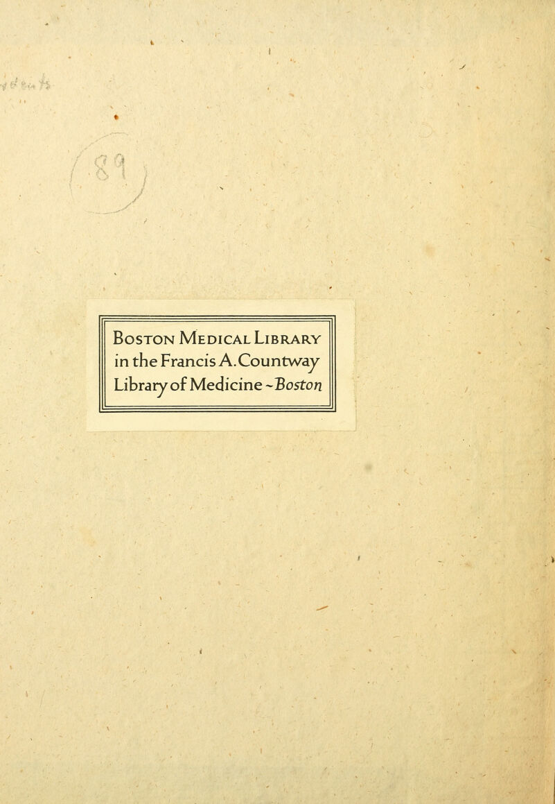 Boston Medical Library in the Francis A.Countway Library of Medicine -Boston