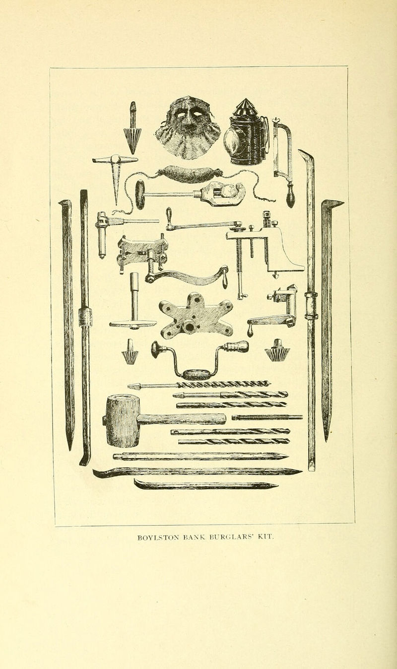 BOVLSTON BANR BURCLARS' KIT,