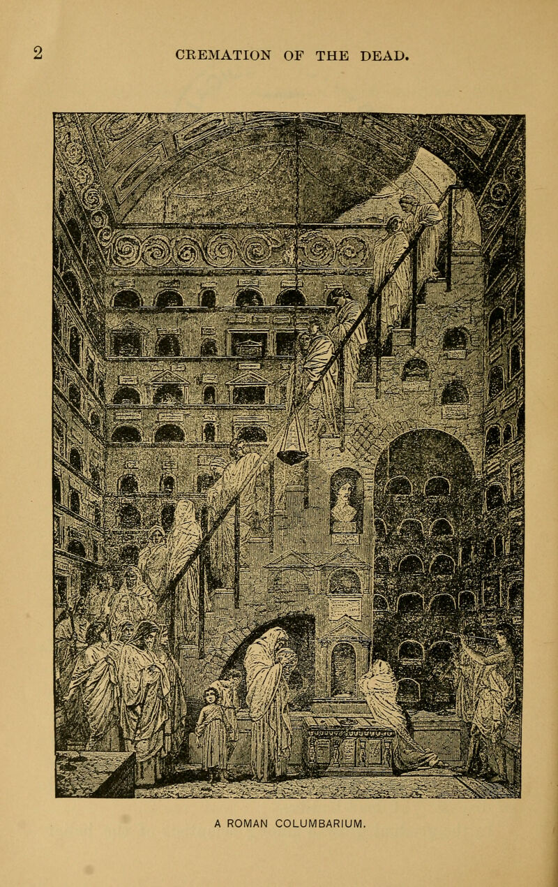 A ROMAN COLUMBARIUM.